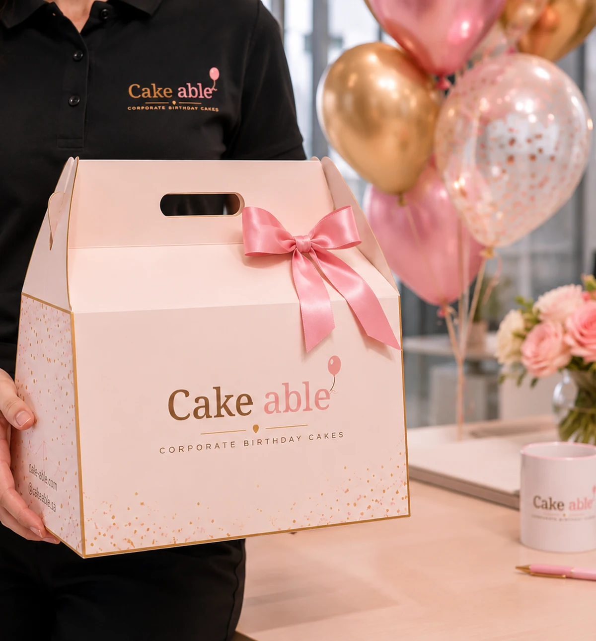 Cake-able professional delivery